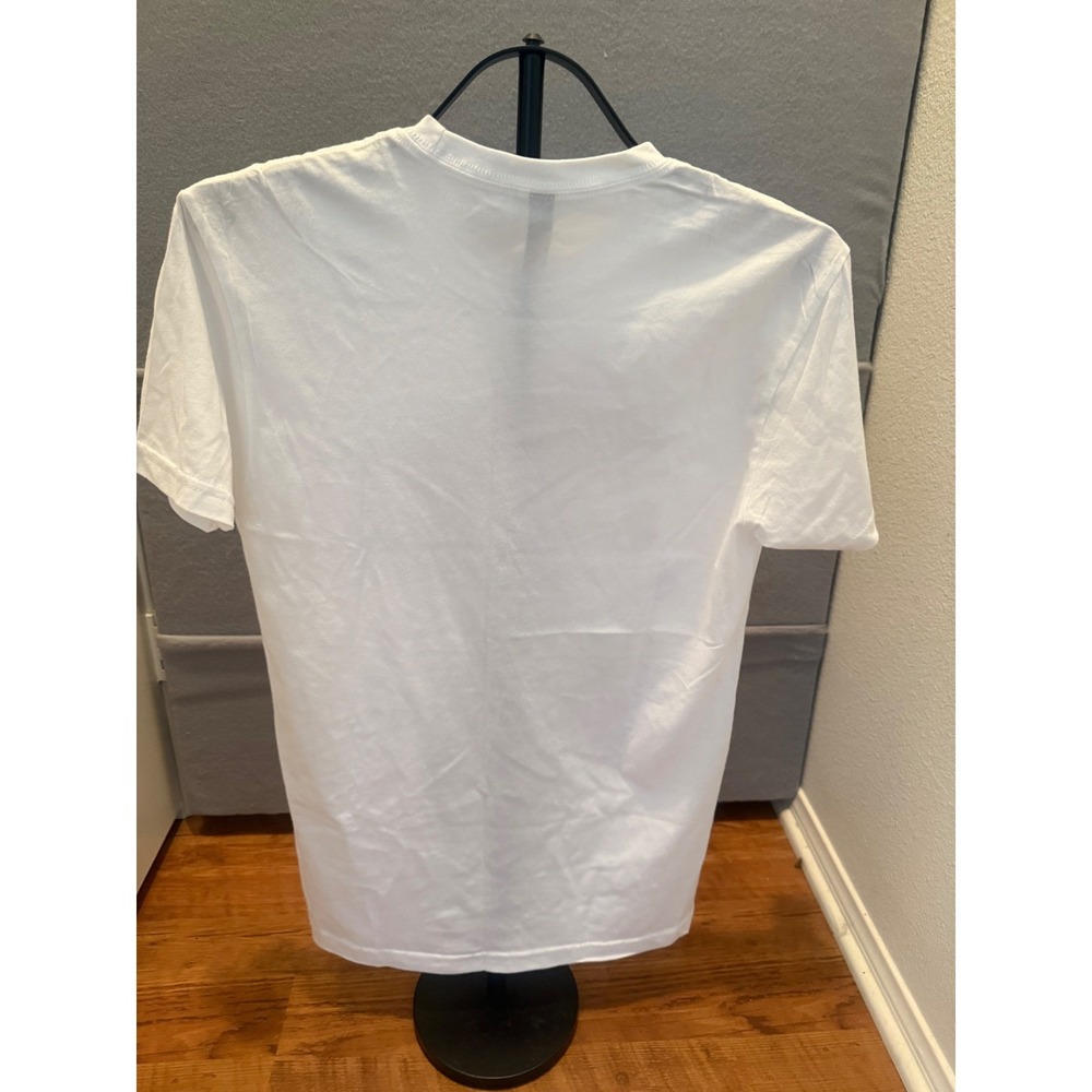Mari Graphic T-Shirt White Unisex Size Small Next Level Apparel Y2K Cartoon - Picture 2 of 6
